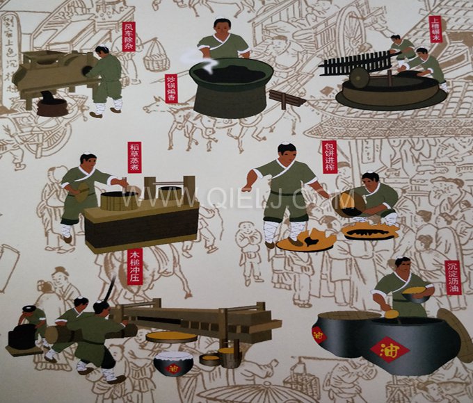 芝麻油提取加工，企鵝糧油機(jī)械生產(chǎn)色香味俱佳的油脂(圖2)